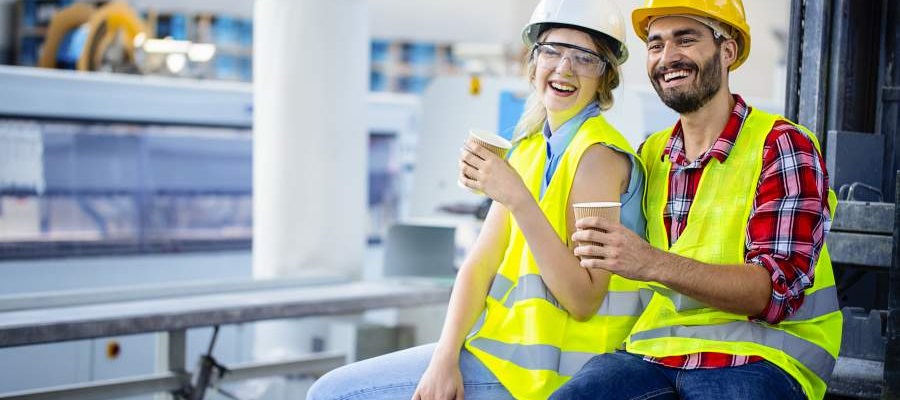 Pause, Menschen, Kaffeepause, Lächeln, Lachen, Mitarbeiter, Unterhaltung, Kollegen, Schutzhelme, Diversität, Arbeiterin, Arbeiter, Zahlen, Daten, Fakten, Unterlagen, sichere Arbeitsumgebung, Humanfaktoren, der Faktor Mensch, kostenloser Artikel, free download, SafeStart, SafeStart International, SafeStart Germany, Sicherheitsgewohnheiten, sicherheitsrelevante Gewohnheiten, Arbeitssicherheit, Sicherheit am Arbeitsplatz, Betriebssicherheit, Sicherheitskultur verbessern, Sicherheitsbewusstsein stärken, Bewusstsein für Sicherheit verbessern, Unfallquoten senken, Unfallzahlen reduzieren, Unternehmenszahlen verbessern, Geschäftszahlen verbessern, kritische Fehler vermeiden, kritische Fehler verhindern, einen positiven Kulturwandel im Unternehmen umsetzen, Mitarbeiterengagement fördern, Mitarbeitereinsatz fördern, Mitarbeiter motivieren, Sicherheit 24/7, rund um die Uhr Sicherheit, sichere Verhaltensweisen, sicheres Verhalten erlernen, universelle Sicherheitsfähigkeiten erlernen, sicherheitsrelevante Fähigkeiten für die Familie, Sicherheitsfähigkeiten für die ganze Familie, sicheres Verhalten für Kinder, sicherheitsrelevante Fähigkeiten für jedermann, Sicherheitsfähigkeiten für alle, Sicherheitstraining für Mitarbeiter, Sicherheit für das ganze Unternehmen, sicherheitsrelevante Fähigkeiten für alle Mitarbeiter, Mitarbeiterverhalten sicher machen, operative Effizienz verbessern, organisatorische Effizienz verbessern, bessere operative Performance erreichen, Qualität verbessern, sicherheitsrelevante Gewohnheiten, sicherheitsrelevante Verhaltensweisen, Risikomuster, Risikoabschätzung, Gefährdungsabschätzung, High Performance gewährleisten, Top-Performance im Unternehmen erreichen, kritische Zustände, kritische persönliche Verfassung, kritische Entscheidungen, kritische Fehler vermeiden, wie Verletzungen passieren, Verletzungen vermeiden, wie man Verletzungen verhindern kann, Unfälle verhindern, wie man Unfälle vermeiden kann, menschliches Versagen reduzieren, menschlichem Versagen vorbeugen, gegen menschliches Versagen vorgehen, Strategie gegen menschliches Versagen, Unfälle reduzieren, Verletzungen reduzieren, Sicherheitsfertigkeiten für die Familie